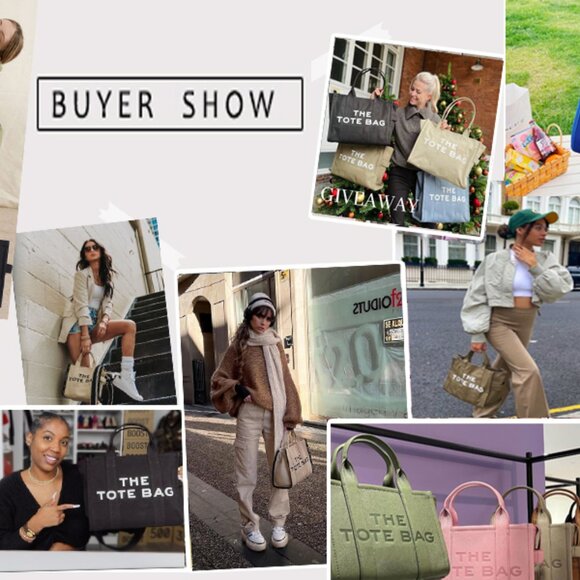 The Tote Bag for Women, Leather Yellow #782 - Picture 13 of 13